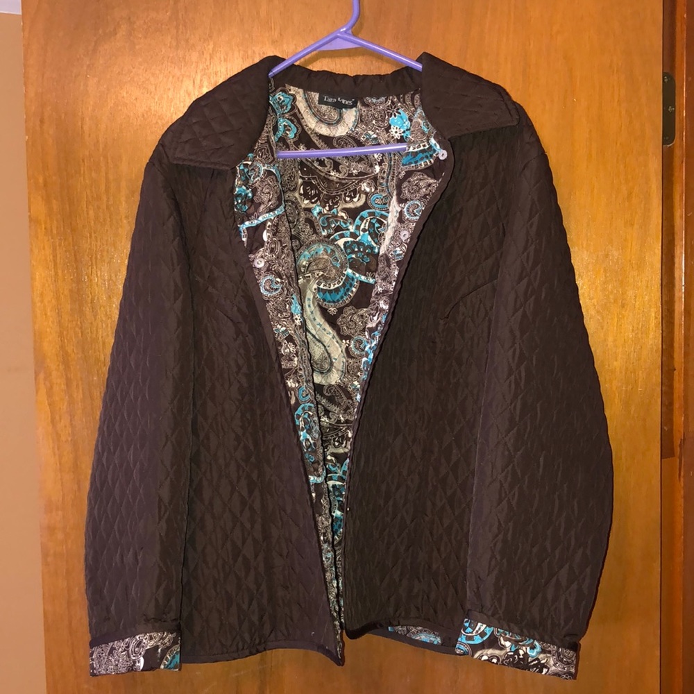 Tara Jones Brown Jacket